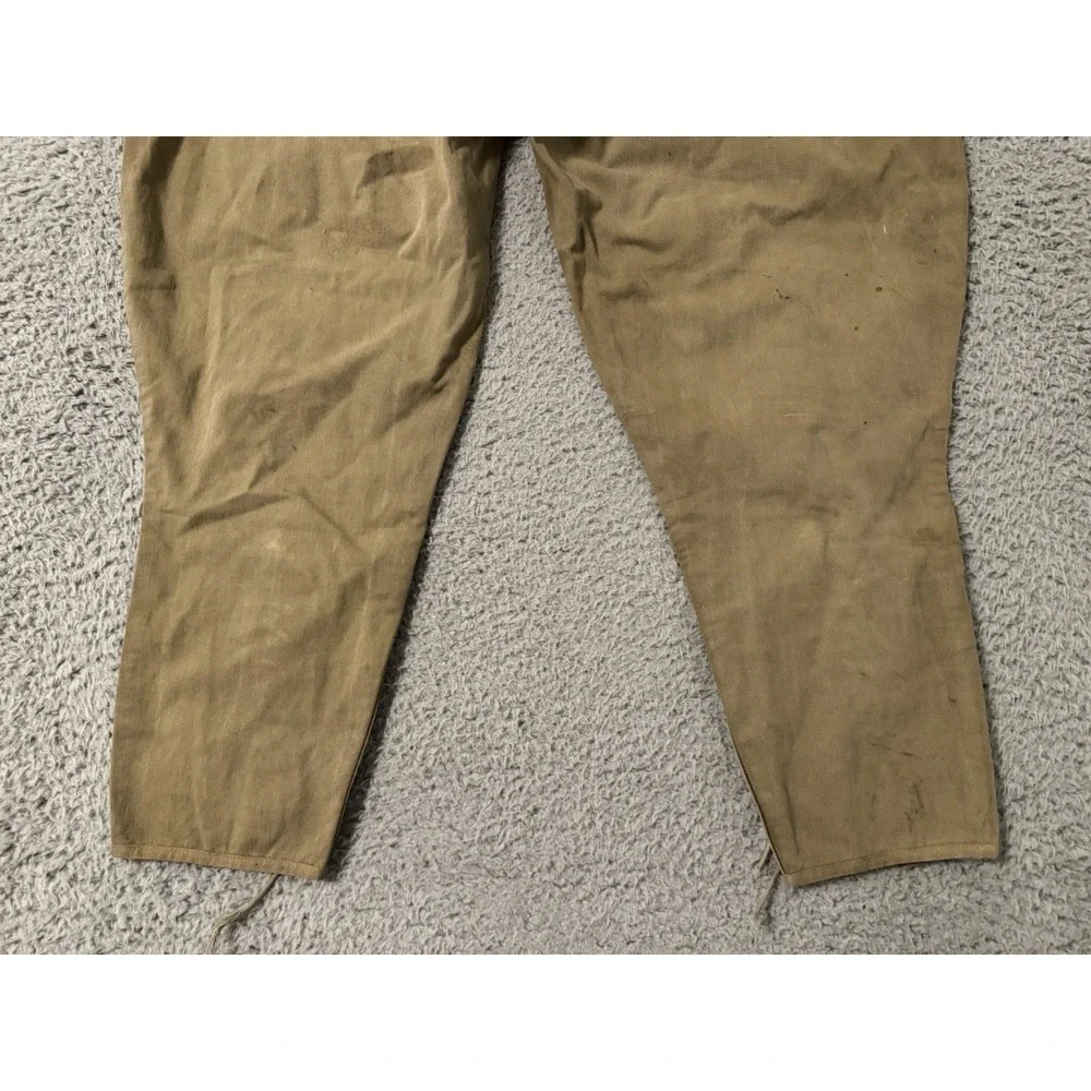 Men's VTG 30s 40s Boy Scout Khaki Breeches / Button Fly‎ Pants 1930s